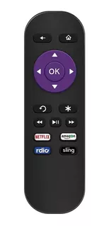 Control Remoto Para Roku Express 1/2/3/lt/hd/xd/xds/n1/