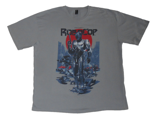 Remera Deportiva - Xxxl - Robocop - Original - 851