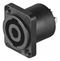 Comprar Ficha Speakon Chasis Hembra Conector 4 Pines Arwen X-1098