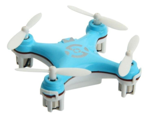 Mini drone Cheerson CX-10 con cámara blue 1 batería
