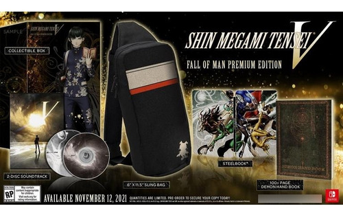 Shin Megami Tensei 5 V Premium Edition Nintendo Switch