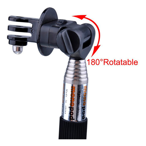 Bastão Extensor Pau De Selfie De Aço Gopro Sjcam Eken Xiaomi