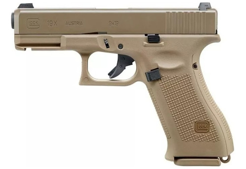 Pistola Glock 19 Blowback Airsoft 6 Mm+ 1 Gas+ 3000balines.