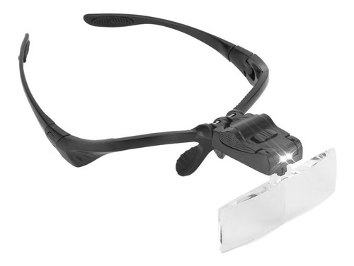 Gafas Tipo Diadema Lupa Con 5 Lente Led De La Lámpara Para E