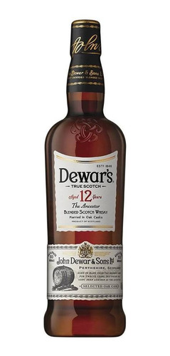 Whisky Dewars 12 Años 750ml