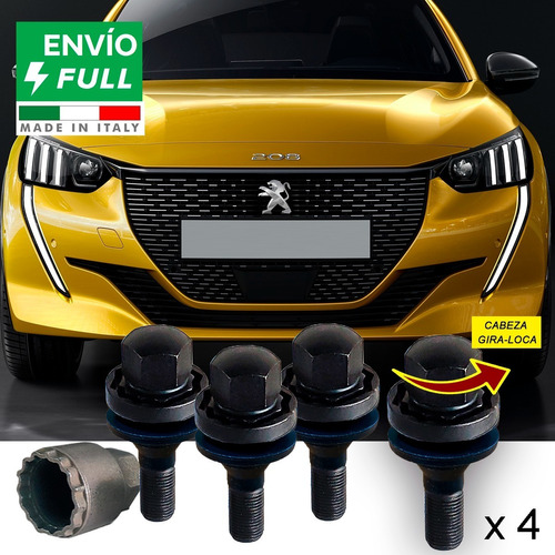 Tuercas Seguridad Peugeot  2008 Feline Gasolina