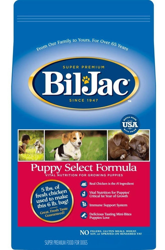 Bil Jac Puppy Select Formula 2,7 K