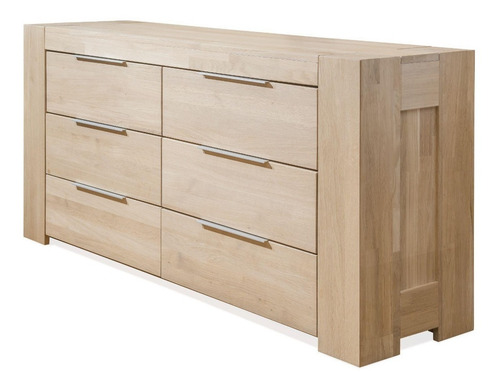 Imagen 7 de 8 de Cómoda En Madera Natural 100% Maciza Ref: Maciza54