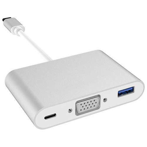 Cable Adaptador Usb-c A Usb 3.0 Vga Usb-c Mac Thunderbolt 3