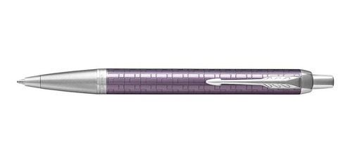 Bolígrafo Parker Im Premium Violeta Oscuro Detalles Cromados