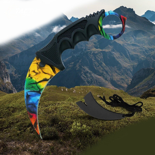 Cuchillo Karambit Raptor Colors | Táctico | Navaja Militar