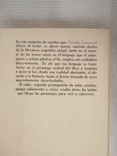 Imagen 3 de 4 de Creer Para Dolerse Osvaldo Svanascini Ed. Emece