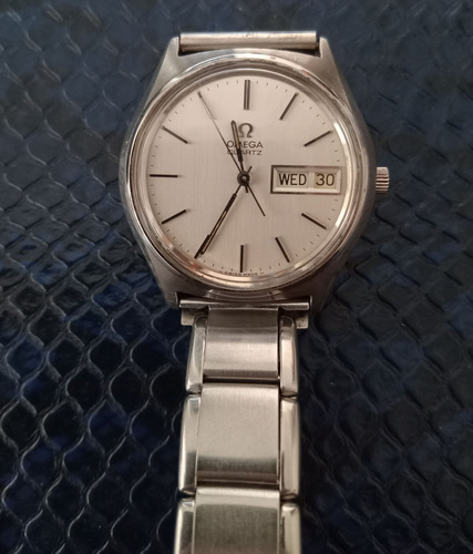 Antiguo Reloj Omega Suizo Y Malla Elástica Germany Plateado Plateado Plateado (Usado)