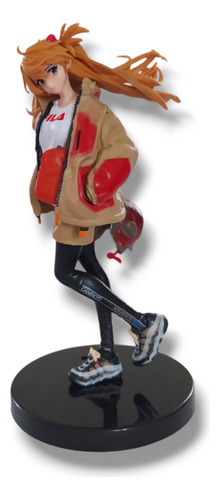Figura Anime Accion Evangelion Asuka Langley Casual