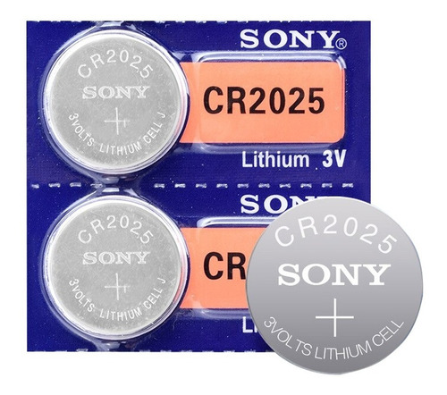 Pilas Sony Original Cr2025 De Lithium 3v Por Unidad 