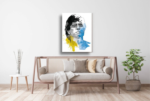 Cuadros Modernos Decorativos 0,90 X 0,60 Maradona 3