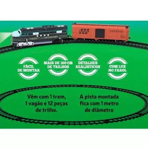 Trem Ferrorama Barato Miniatura Máquina Locomotiva Promoção