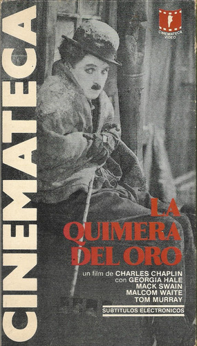 Charles Chaplin La Quimera Del Oro Vhs