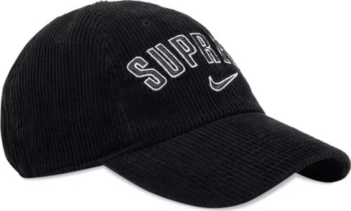 Gorra Nike X Supreme Arc Corduroy 6-panel 'black' Negro U