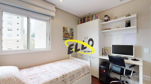 Imagem 29 de 30 de Apartamento Com 177 M², 4 Dormitórios E Varanda Gourmet! Condomínio Paulistano - Ap2185