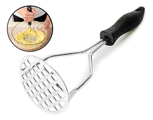 Amassador Batata Legumes Feijão Aço Inox Cabo Reforçado 22cm