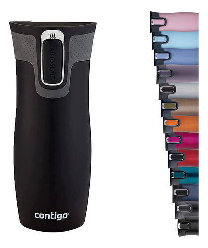 Contigo West Loop Autoseal - Taza De Viaje De Acero Inoxida.