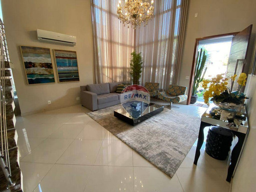Imagem 5 de 30 de Casa Com 4 Dormitórios À Venda, 340 M² - Condomínio Residencial Florais Dos Lagos - Cuiabá/mt - Ca0435