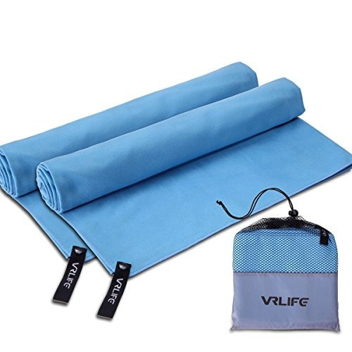 Vrlife Toalla Deportiva De Secado Rápido Toalla De Viaje De