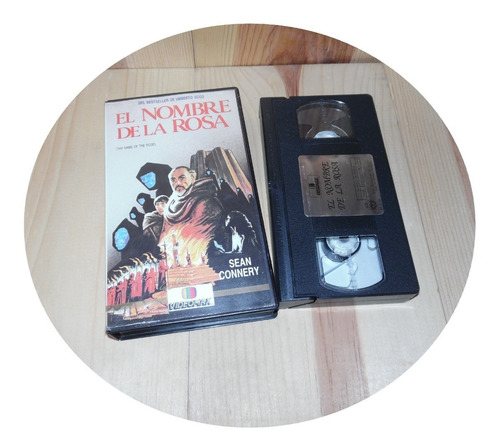 Película Formato Vhs En Nombre De La Rosa De Videomax (Usado)