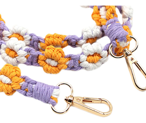 Cordón Para Teléfono Móvil Tejido Con Flores, Estilo B