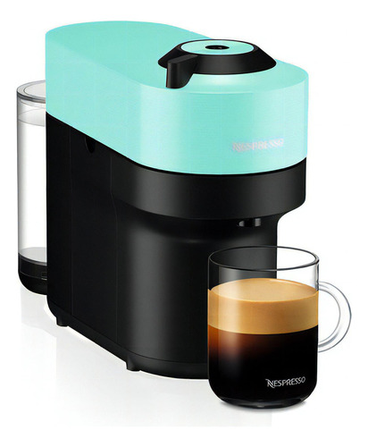 Nespresso Vertuo Pop GDV6-US-BK-NE Color Turquesa 220V - 240V