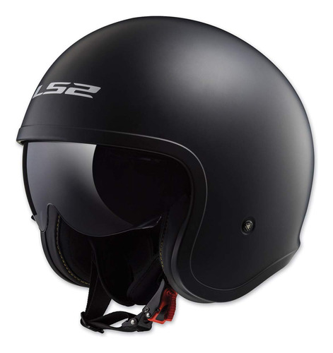 Cascos Ls2 Cascos Spitfire Solidos Unisex-adultos Negro Mate