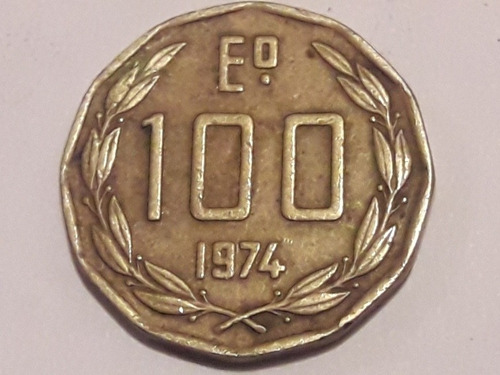 Moneda De Cien Escudos Año 1974 (bronce)