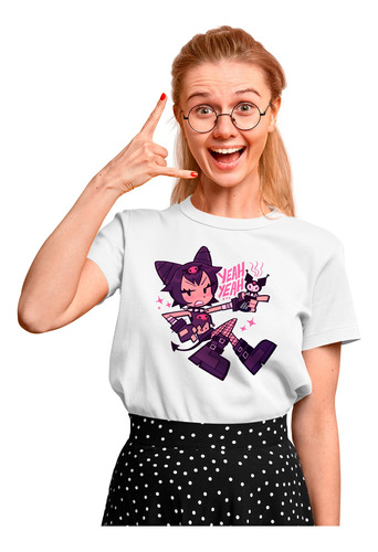 Playera Serie Hello Kitty Kuromi Moda Kawai Ropa Moderna