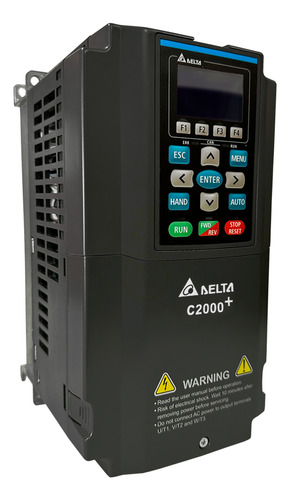 Inversor De Frequência Delta Vfd037c23a-21 3f 5cv 17a 240v