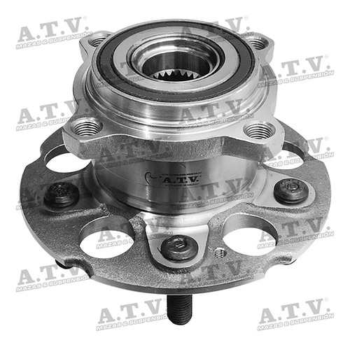 Maza Cr-v 2007-2011 Trasera 4x4 28 Estrias 5 Birlos Encoder