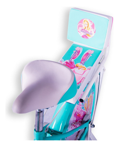 Bicicleta Verado Princesa Rodado 20 Niña Rueditas Canasto