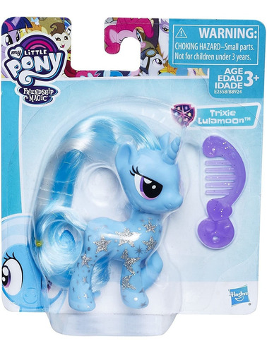 My Little Pony Trixie Lulamoon Glitter Design Pony Figure