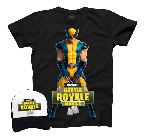 Camiseta Fortnite Battle Royale + Gorra Promo Exclusiva !