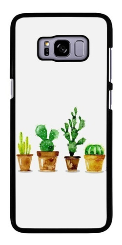 Funda Ce Protector Para Samsung Galaxy Cactus Plantas Moda 2