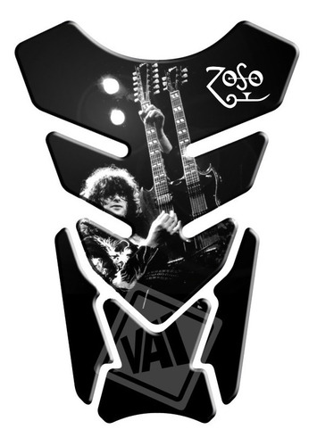 Adesivo Tankpad Protetor Tanque Led Zeppelin Jimmy Page