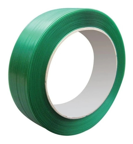 Fita De Arquear Cinta Plástica Verde Pet 13mm 