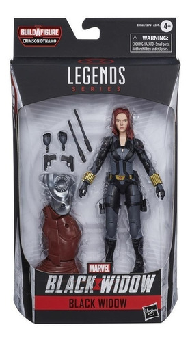 Black Widow Marvel Legens Series Hasbro