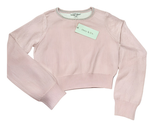 Sweater Tipo Crop Top, Cuello Redondo Lucy & Co.