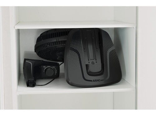 Arno Ventilador Extreme Force Vb40 40cm Preto Azul 6 Pás