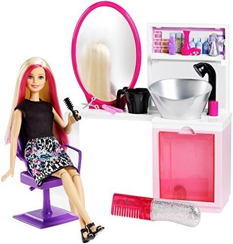  Sparkle Style Salon Doll Playset