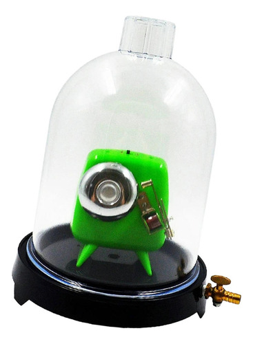 Campana De Demostración De Vacío Con Base Transparente,