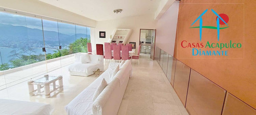 Imagen 4 de 14 de Cad La Cima Villa Aida Con Alberca, Jardín, Vista Al Mar