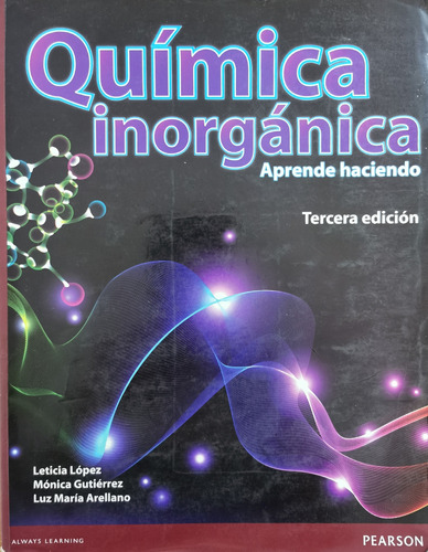 Libro:química Inorgánica 3e Leticia López, Mónica Gutiérrez 