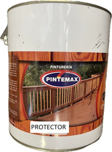 Protector Madera Premium Pintemax 3,6lts Solvente 7 Colores.